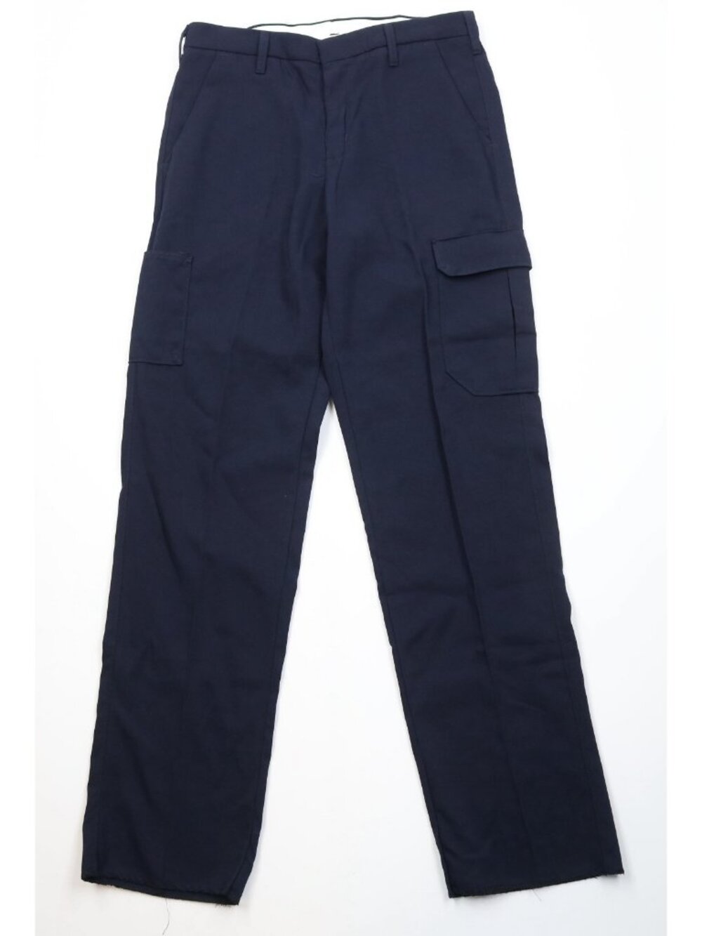 Bulwark FR Mens 34x37 Fire Flame Resistant Workwear Wide Leg Cargo Pants Blue